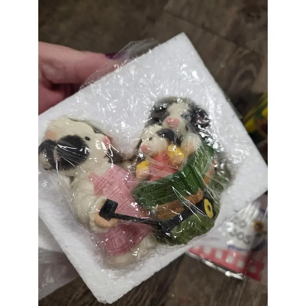 Mary’s Moo Moos 1998 Vintage Weeeee Ride Together Enesco 485187 John Deere